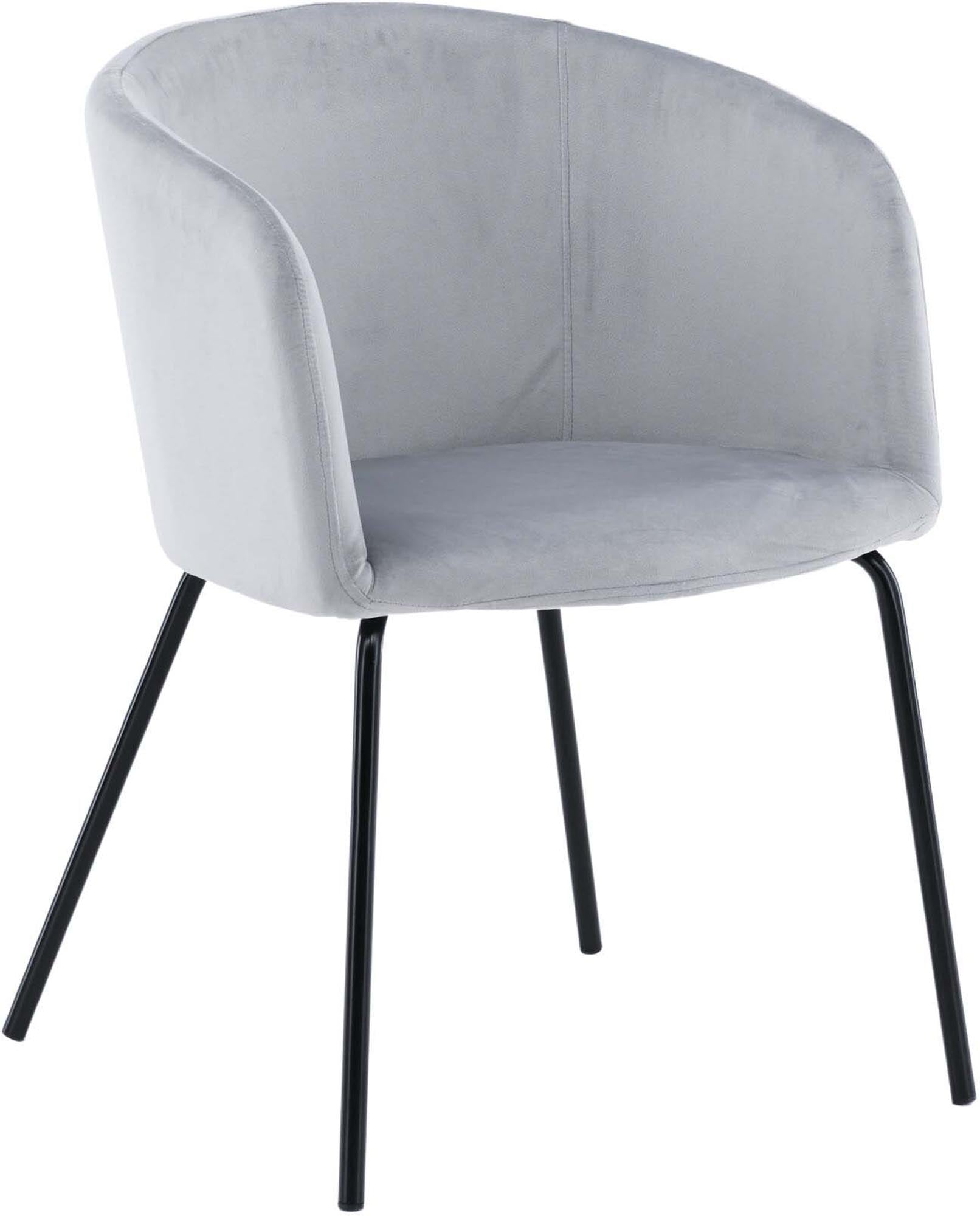 Entdecken Sie den Berit Stuhl von Venture Home: Stilvolles, beige-farbenes Design, hochwertiges Polyesterleinen und elegantes Eisen für Ihr Esszimmer.