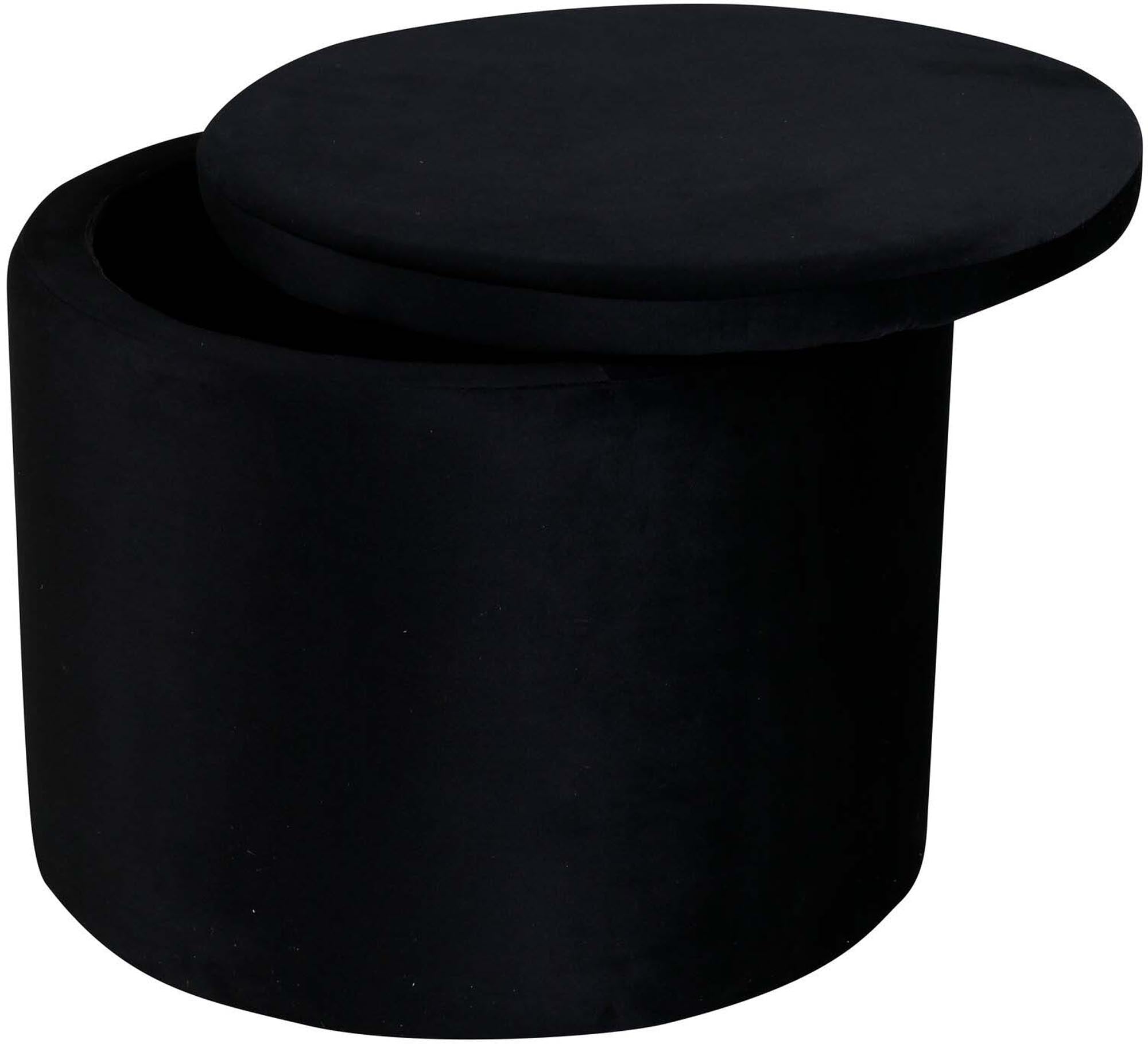 Dunken Ottoman von Venture Home: Stilvoller, beiger Pouf aus Teddystoff, ideal für gemütliche Akzente und praktischen Stauraum.