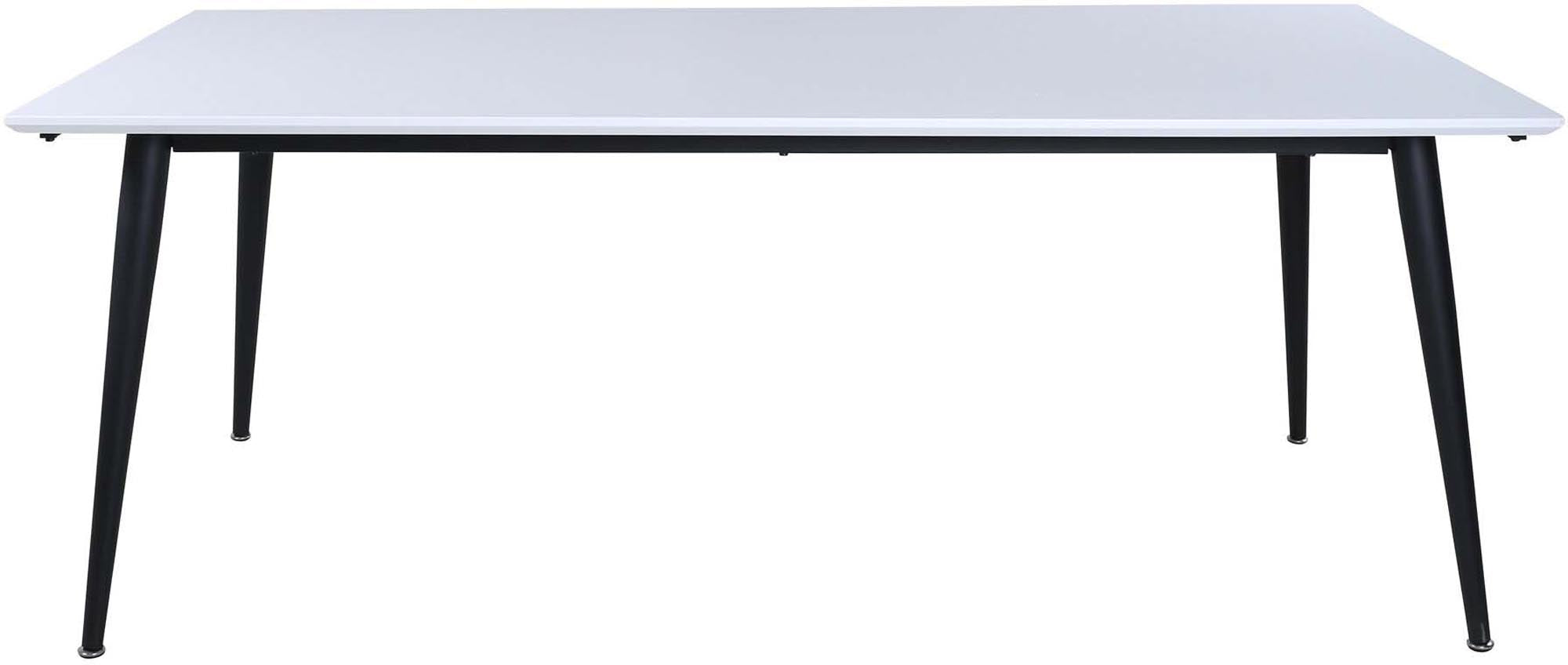 Moderner Jimmy Tisch von Venture Home in stilvollem Weiss.