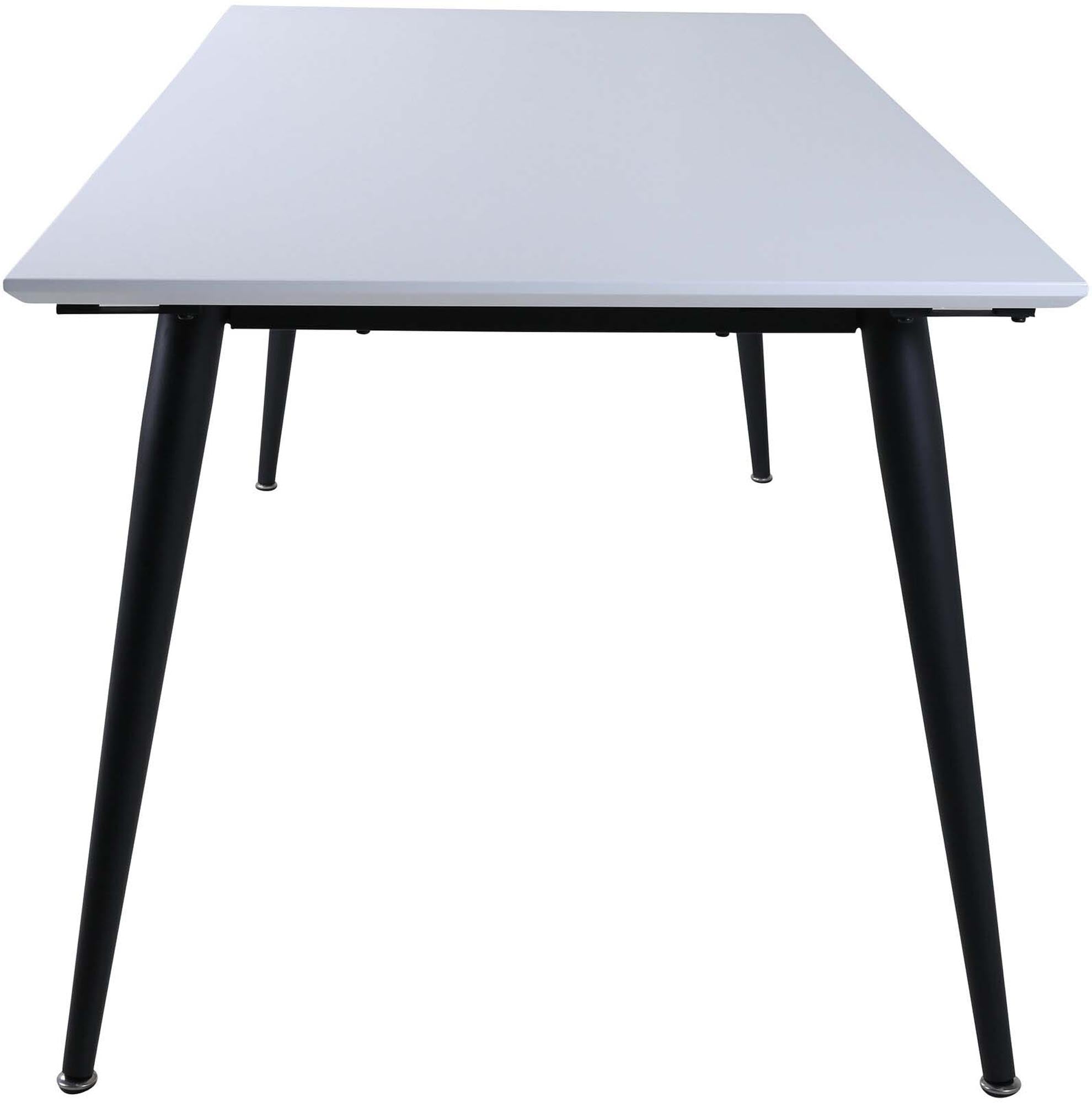 Moderner Jimmy Tisch von Venture Home in stilvollem Weiss.