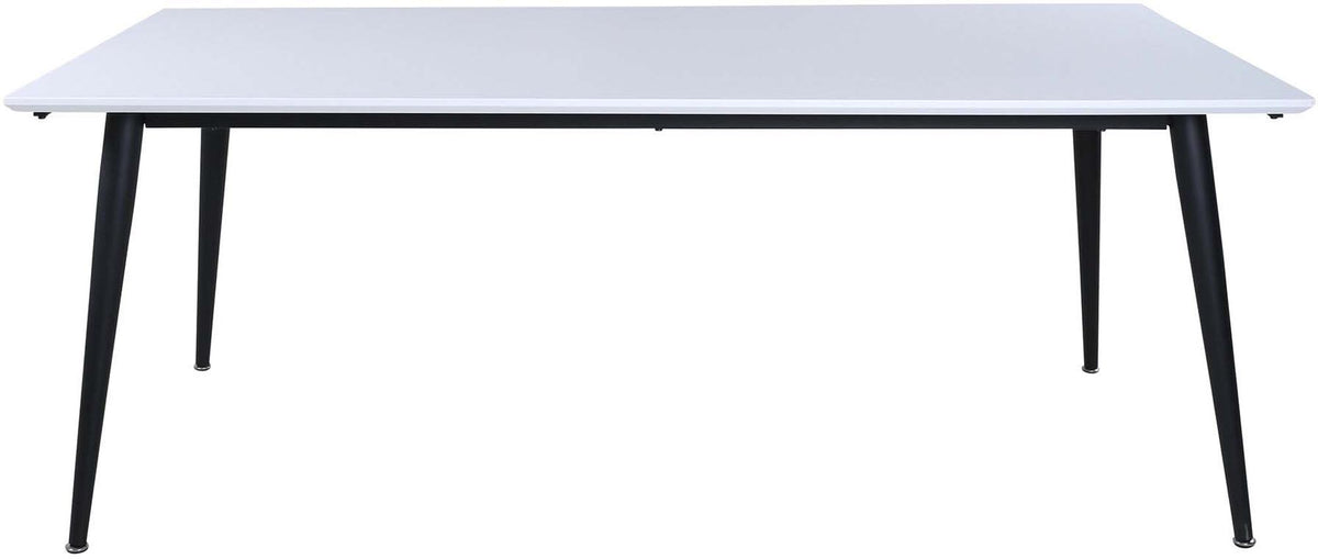 Jimmy Tisch in Weiss präsentiert im Onlineshop von KAQTU Design AG. Esstisch ist von Venture Home