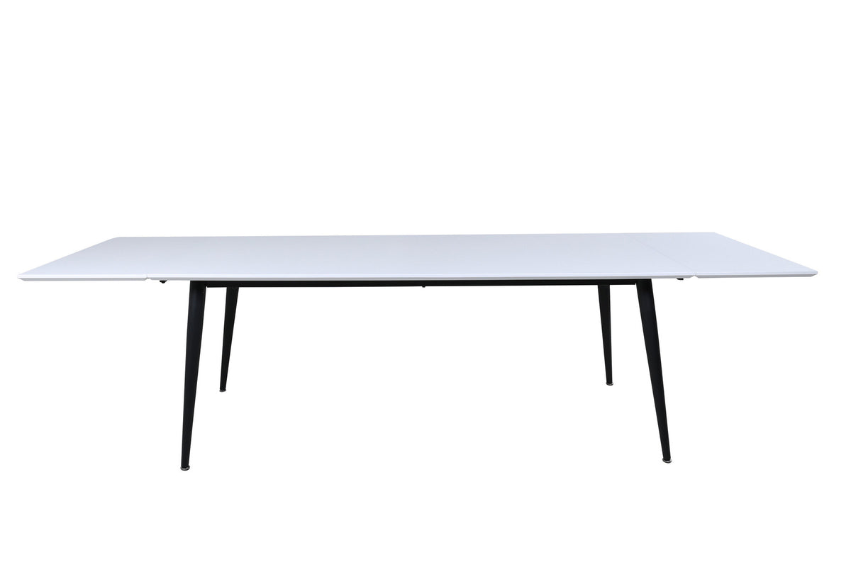 Jimmy Tisch in Weiss präsentiert im Onlineshop von KAQTU Design AG. Esstisch ist von Venture Home
