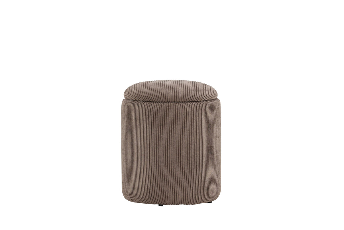 Limpen Pouf in Braun präsentiert im Onlineshop von KAQTU Design AG. Pouf ist von Venture Home