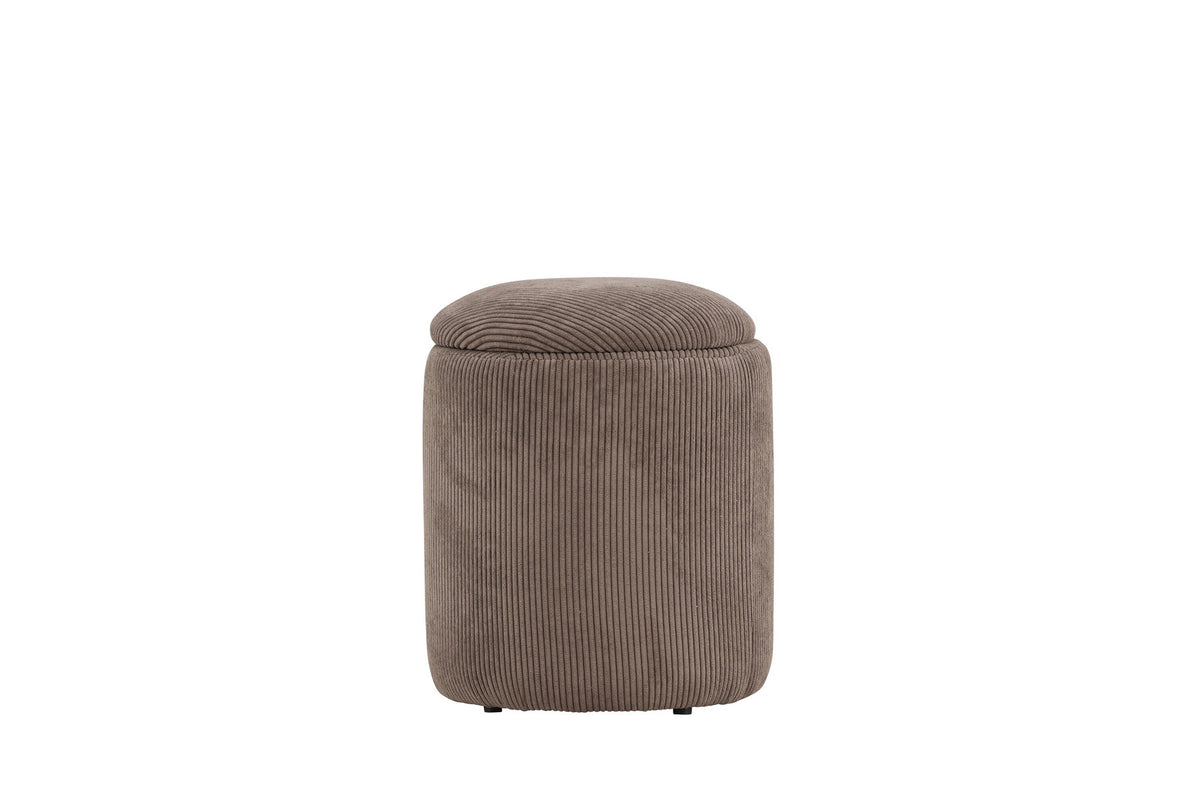 Limpen Pouf in Braun präsentiert im Onlineshop von KAQTU Design AG. Pouf ist von Venture Home