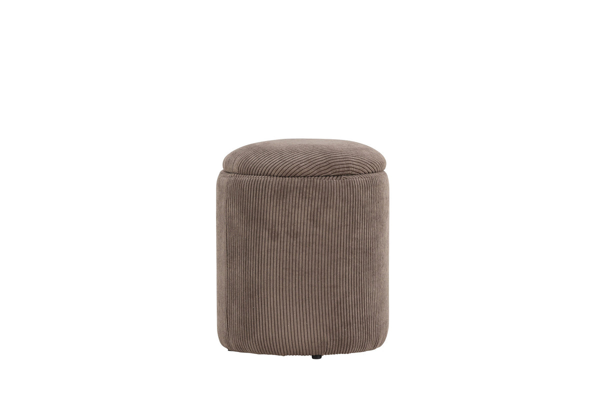 Limpen Pouf in Braun präsentiert im Onlineshop von KAQTU Design AG. Pouf ist von Venture Home