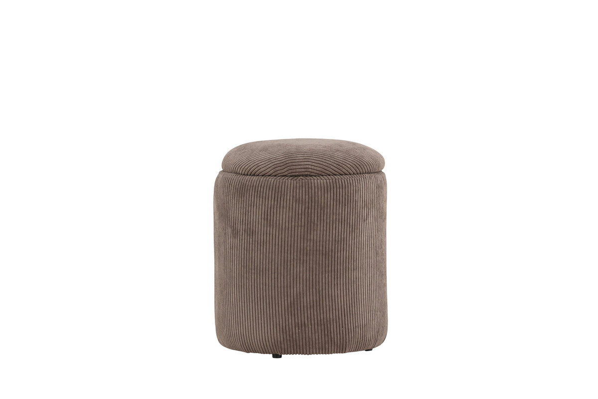 Limpen Pouf in Braun präsentiert im Onlineshop von KAQTU Design AG. Pouf ist von Venture Home