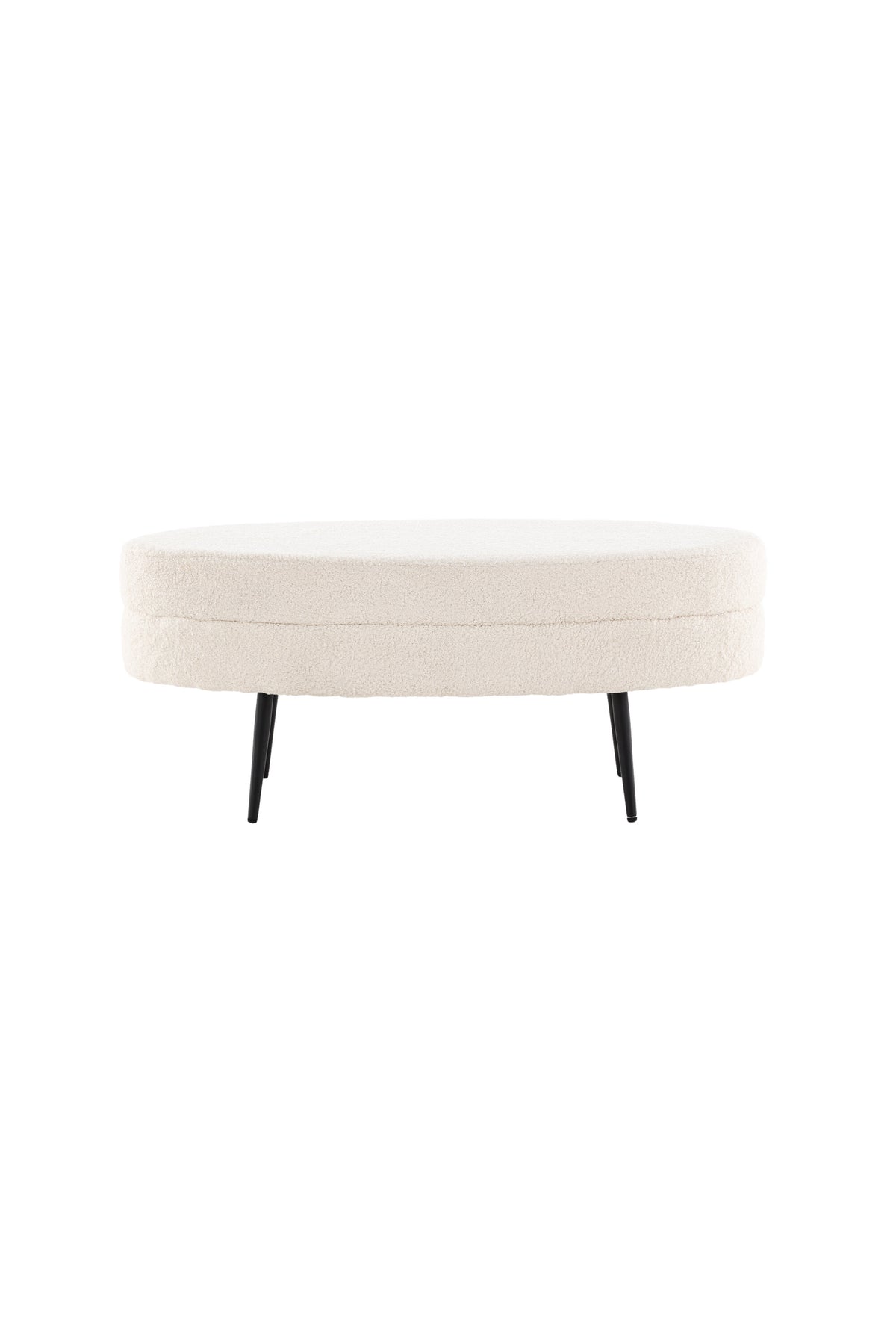 Otto Ottoman / Pouf in Weiss präsentiert im Onlineshop von KAQTU Design AG. Ottoman ist von Venture Home