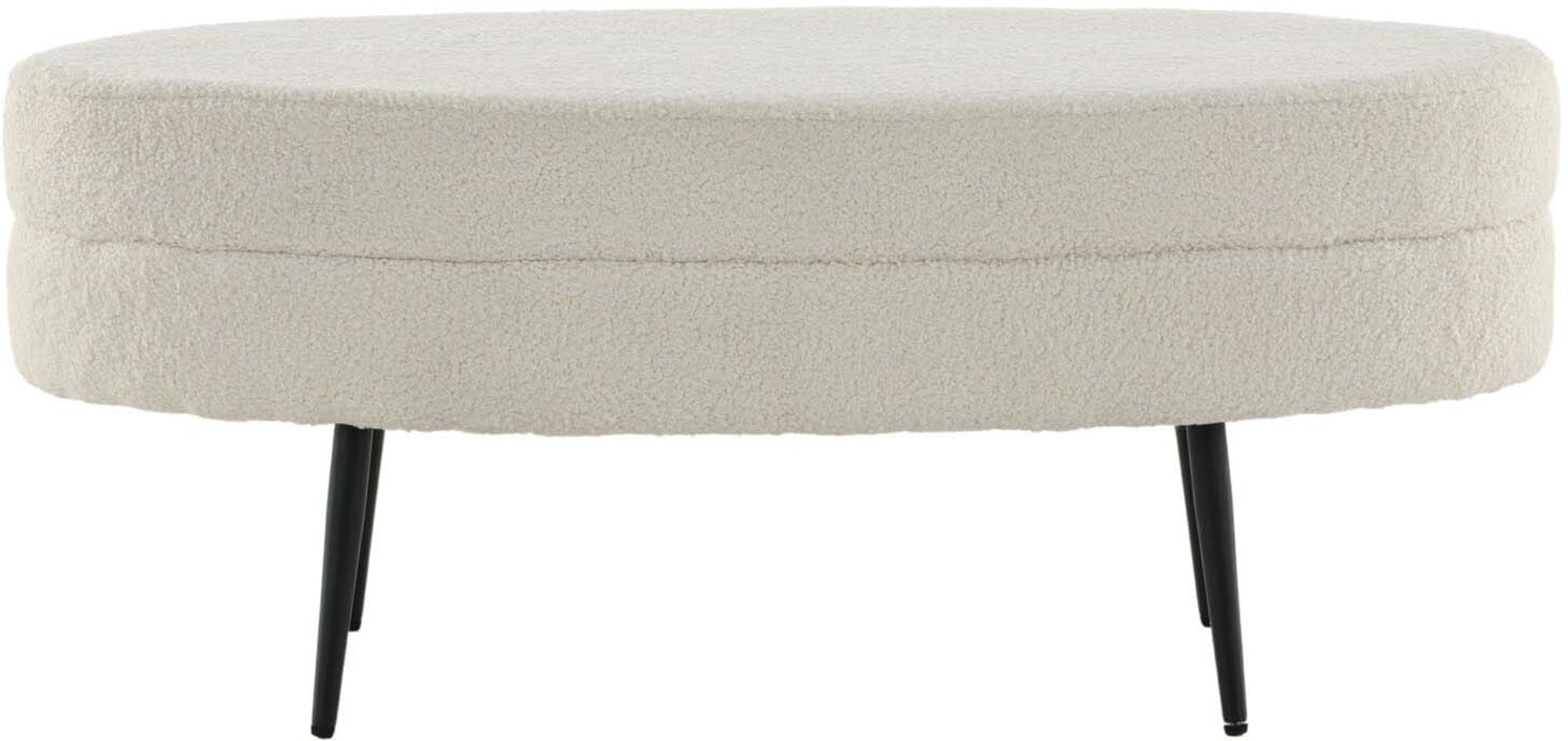 Eleganter Otto Pouf von Venture Home: Vielseitig und modern.