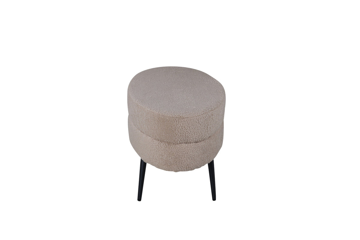 Otto Ottoman / Pouf in Beige präsentiert im Onlineshop von KAQTU Design AG. Ottoman ist von Venture Home