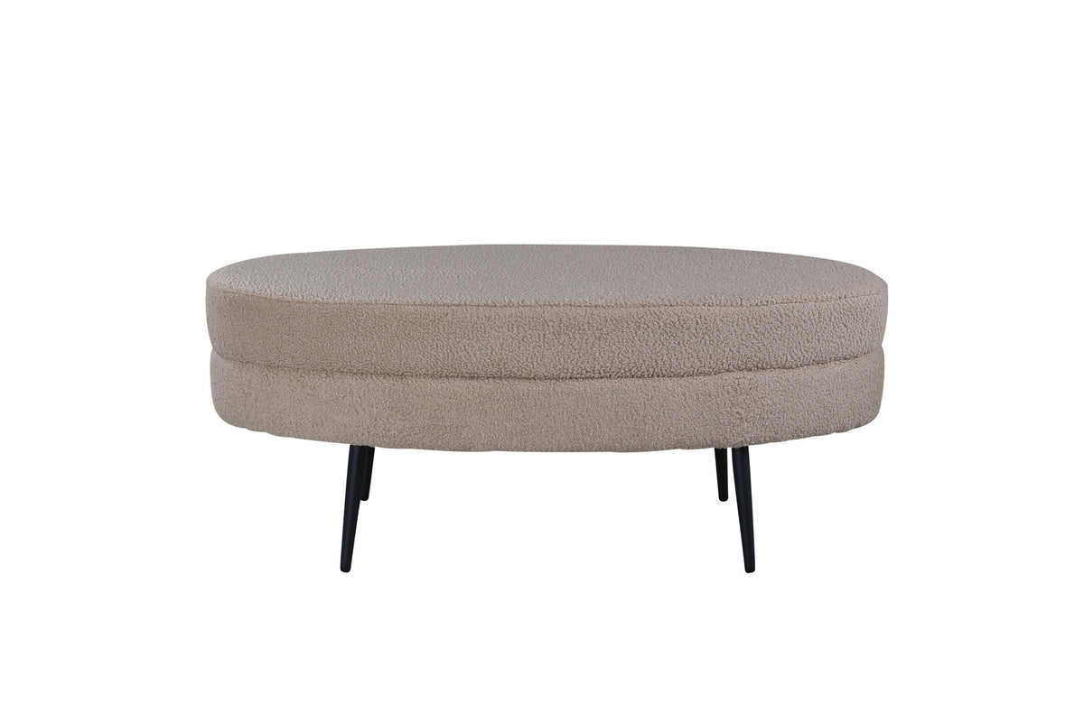 Otto Ottoman / Pouf in Beige präsentiert im Onlineshop von KAQTU Design AG. Ottoman ist von Venture Home