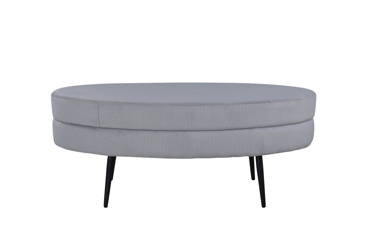 Otto Ottoman / Pouf in Grau präsentiert im Onlineshop von KAQTU Design AG. Ottoman ist von Venture Home