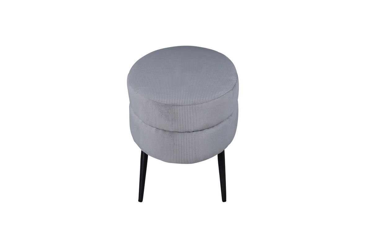 Otto Ottoman / Pouf in Grau präsentiert im Onlineshop von KAQTU Design AG. Ottoman ist von Venture Home