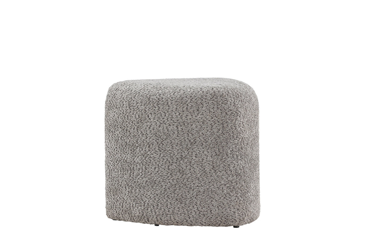 Peg Pouf in Grau präsentiert im Onlineshop von KAQTU Design AG. Pouf ist von Venture Home