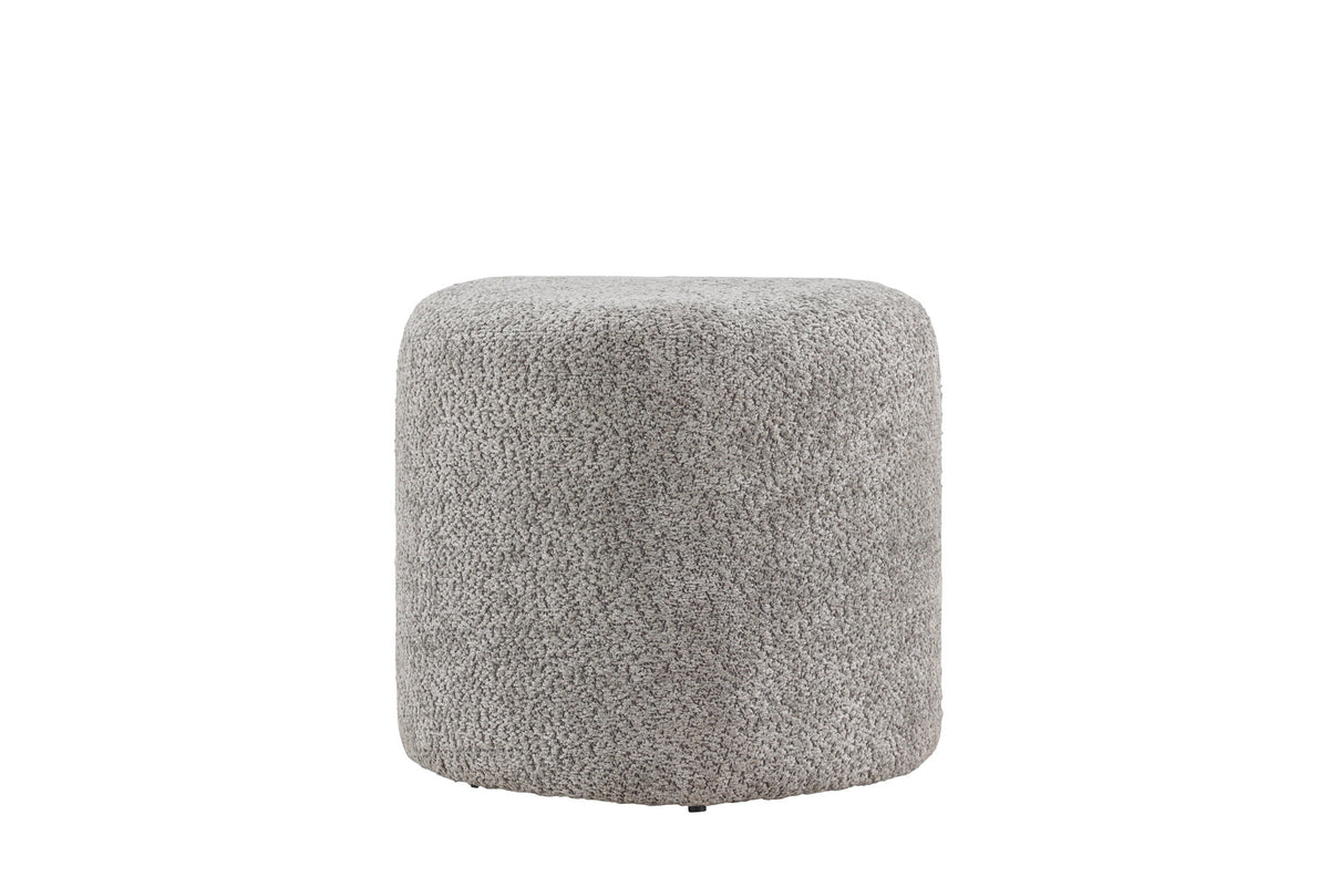 Peg Pouf in Grau präsentiert im Onlineshop von KAQTU Design AG. Pouf ist von Venture Home