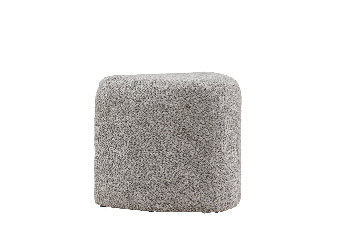 Peg Pouf in Grau präsentiert im Onlineshop von KAQTU Design AG. Pouf ist von Venture Home