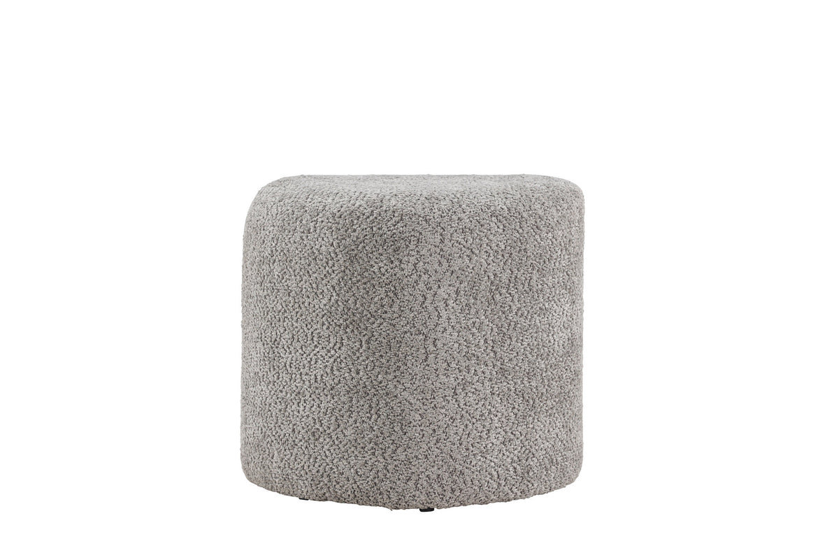 Peg Pouf in Grau präsentiert im Onlineshop von KAQTU Design AG. Pouf ist von Venture Home