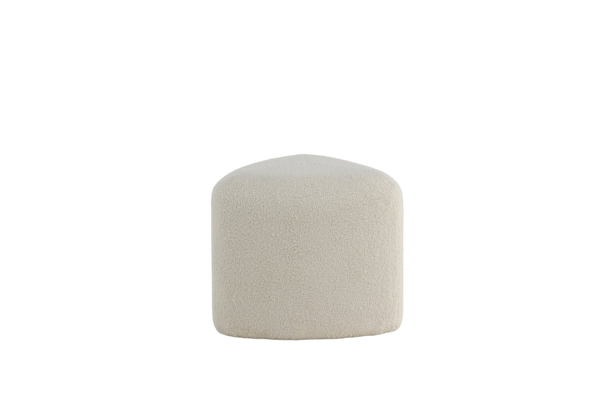 Peg Ottoman / Pouf in Weiss präsentiert im Onlineshop von KAQTU Design AG. Pouf ist von Venture Home