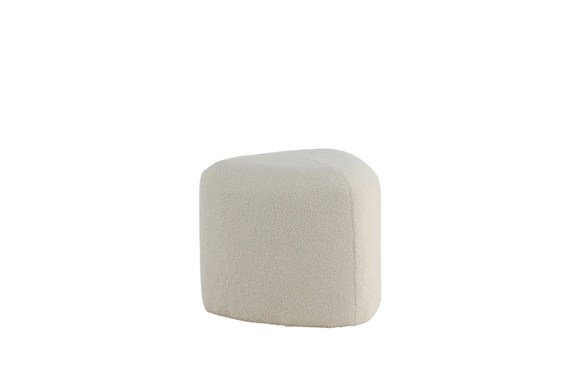 Peg Ottoman / Pouf in Weiss präsentiert im Onlineshop von KAQTU Design AG. Pouf ist von Venture Home