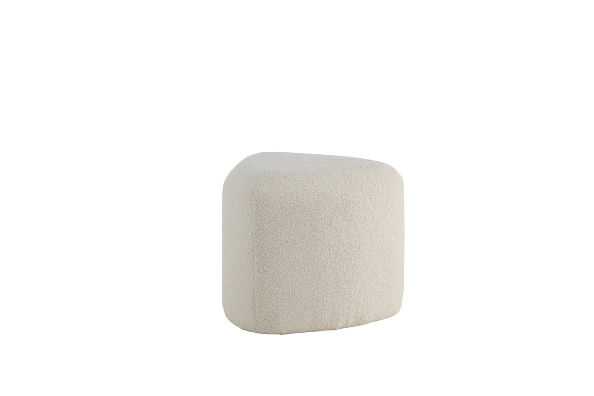 Peg Ottoman / Pouf in Weiss präsentiert im Onlineshop von KAQTU Design AG. Pouf ist von Venture Home