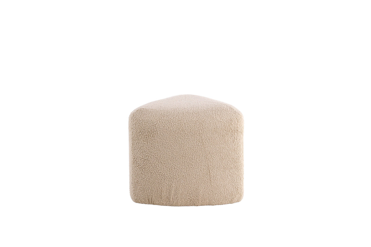 Peg Ottoman / Pouf in Beige präsentiert im Onlineshop von KAQTU Design AG. Pouf ist von Venture Home