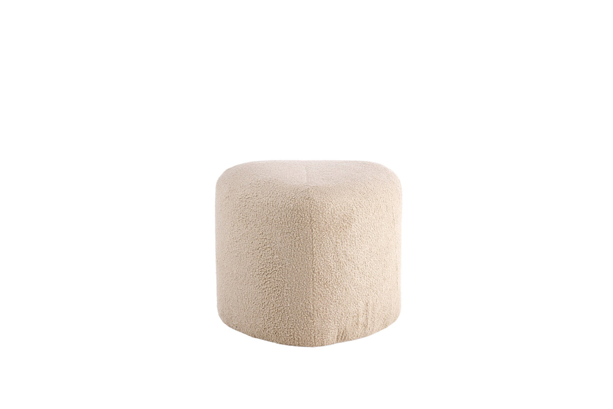 Peg Ottoman / Pouf in Beige präsentiert im Onlineshop von KAQTU Design AG. Pouf ist von Venture Home