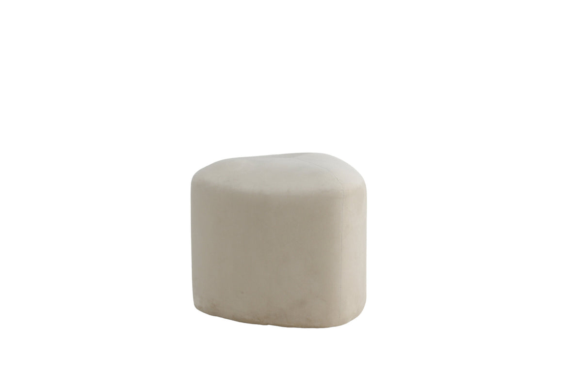 Peg Ottoman / Pouf in Weiss präsentiert im Onlineshop von KAQTU Design AG. Pouf ist von Venture Home