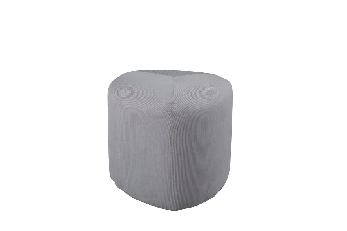 Peg Ottoman / Pouf in Grau präsentiert im Onlineshop von KAQTU Design AG. Pouf ist von Venture Home