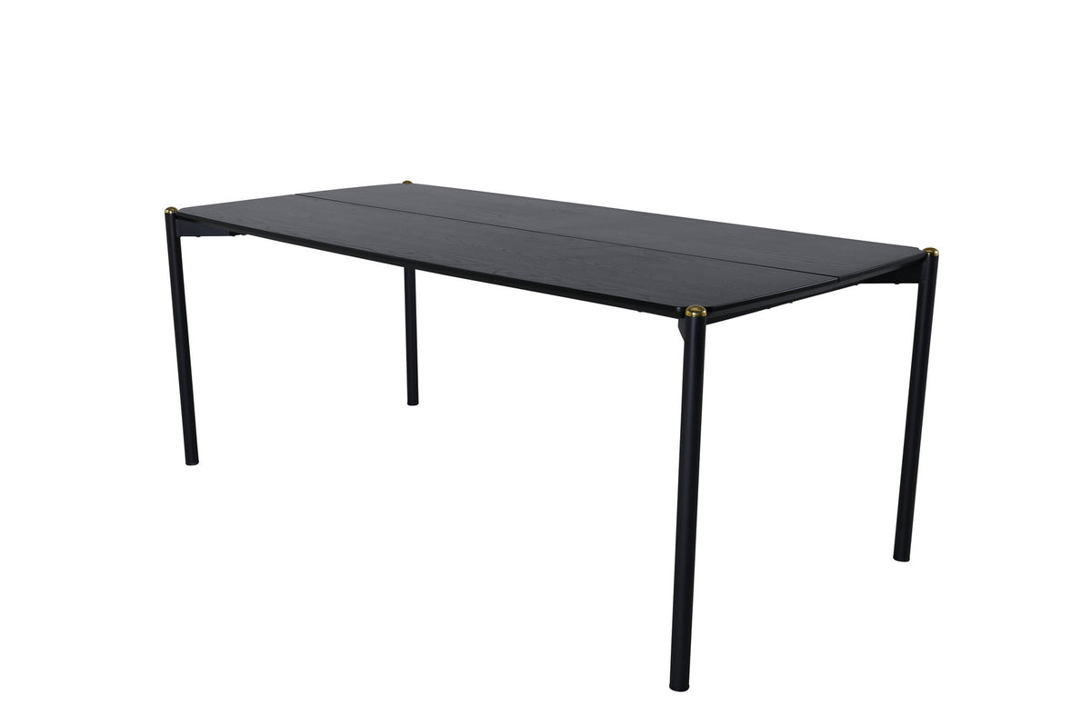 Pelle Esstisch in Schwarz präsentiert im Onlineshop von KAQTU Design AG. Esstisch ist von Venture Home