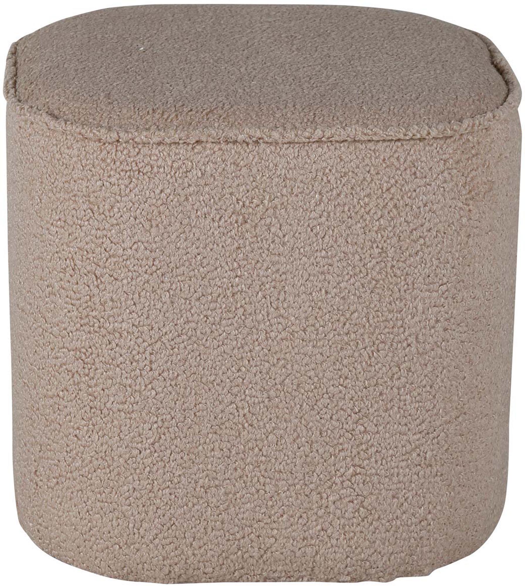Piff Ottoman / Pouf in Beige präsentiert im Onlineshop von KAQTU Design AG. Pouf ist von Venture Home
