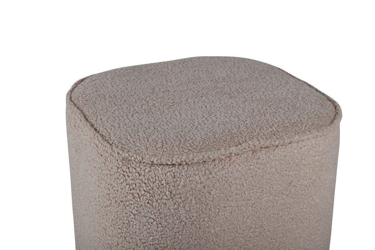 Piff Ottoman / Pouf in Beige präsentiert im Onlineshop von KAQTU Design AG. Pouf ist von Venture Home
