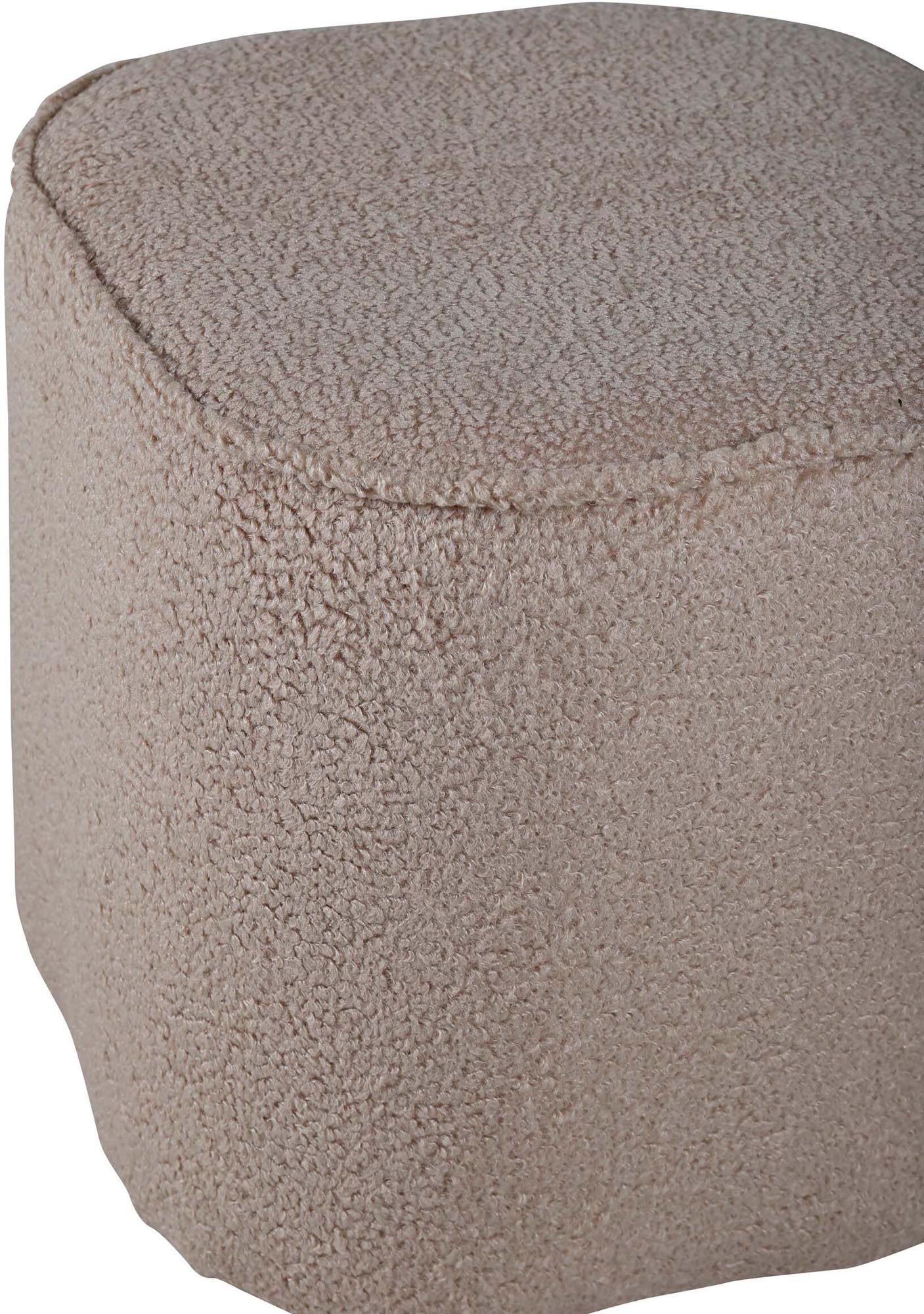 Piff Ottoman / Pouf in Beige präsentiert im Onlineshop von KAQTU Design AG. Pouf ist von Venture Home