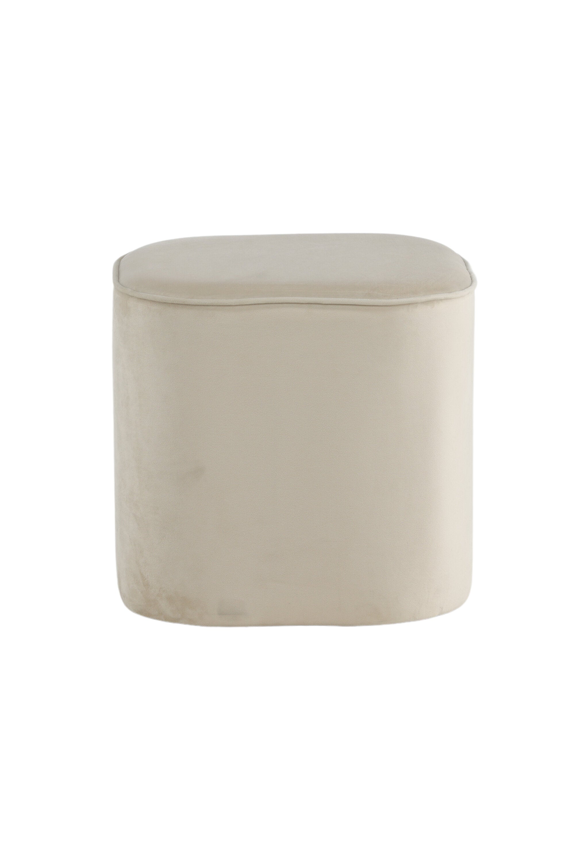 Piff Ottoman / Pouf in Weiss präsentiert im Onlineshop von KAQTU Design AG. Pouf ist von Venture Home