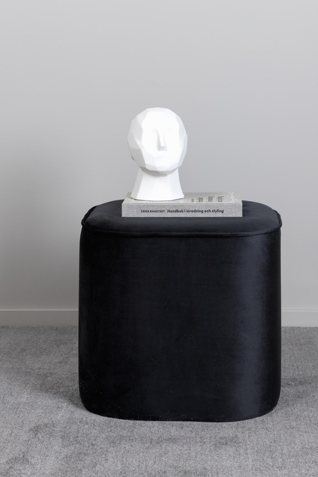 Piff Ottoman / Pouf in Schwarz präsentiert im Onlineshop von KAQTU Design AG. Pouf ist von Venture Home