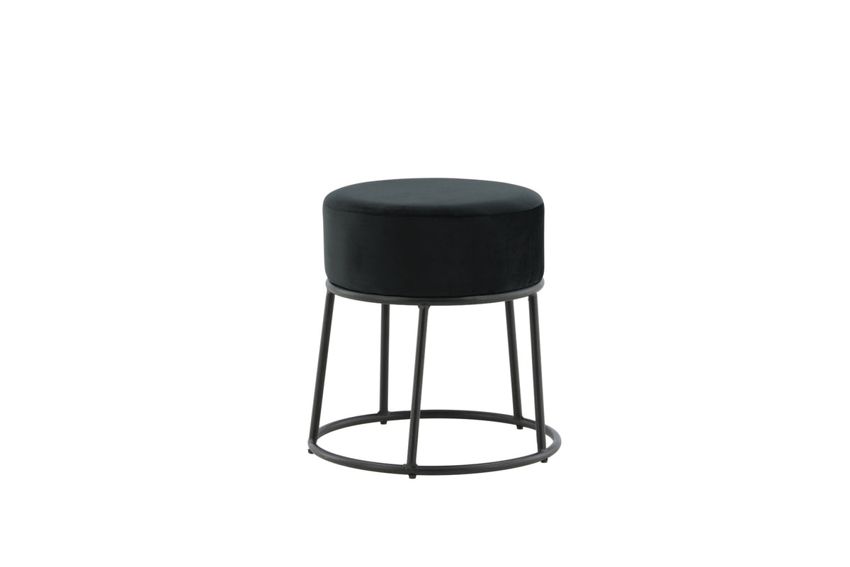 Petra Ottoman / Pouf in Schwarz präsentiert im Onlineshop von KAQTU Design AG. Pouf ist von Venture Home