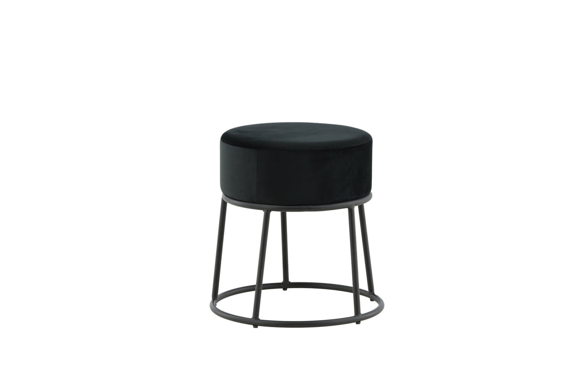 Petra Ottoman / Pouf in Schwarz präsentiert im Onlineshop von KAQTU Design AG. Pouf ist von Venture Home