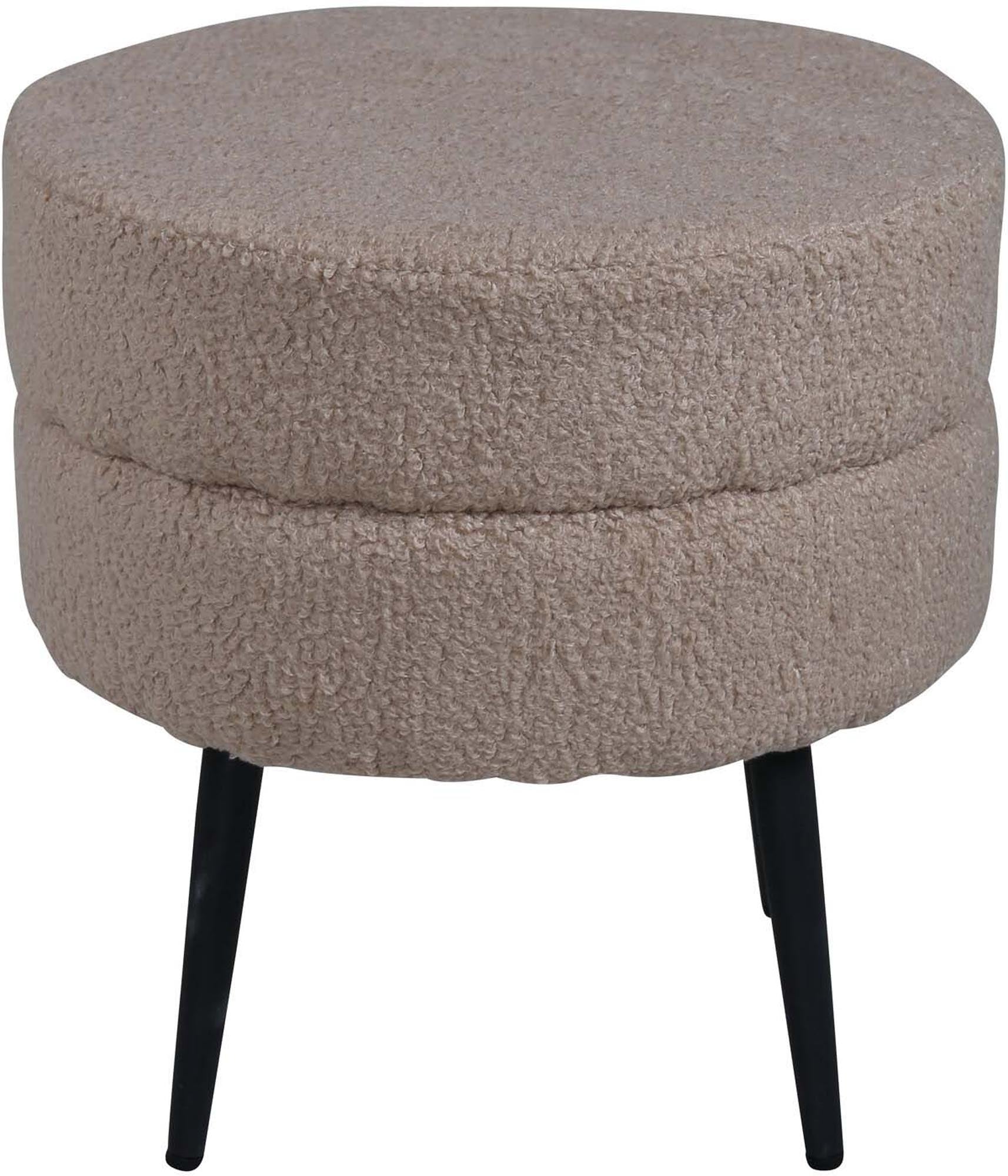 Pot Ottoman / Pouf in Beige präsentiert im Onlineshop von KAQTU Design AG. Pouf ist von Venture Home