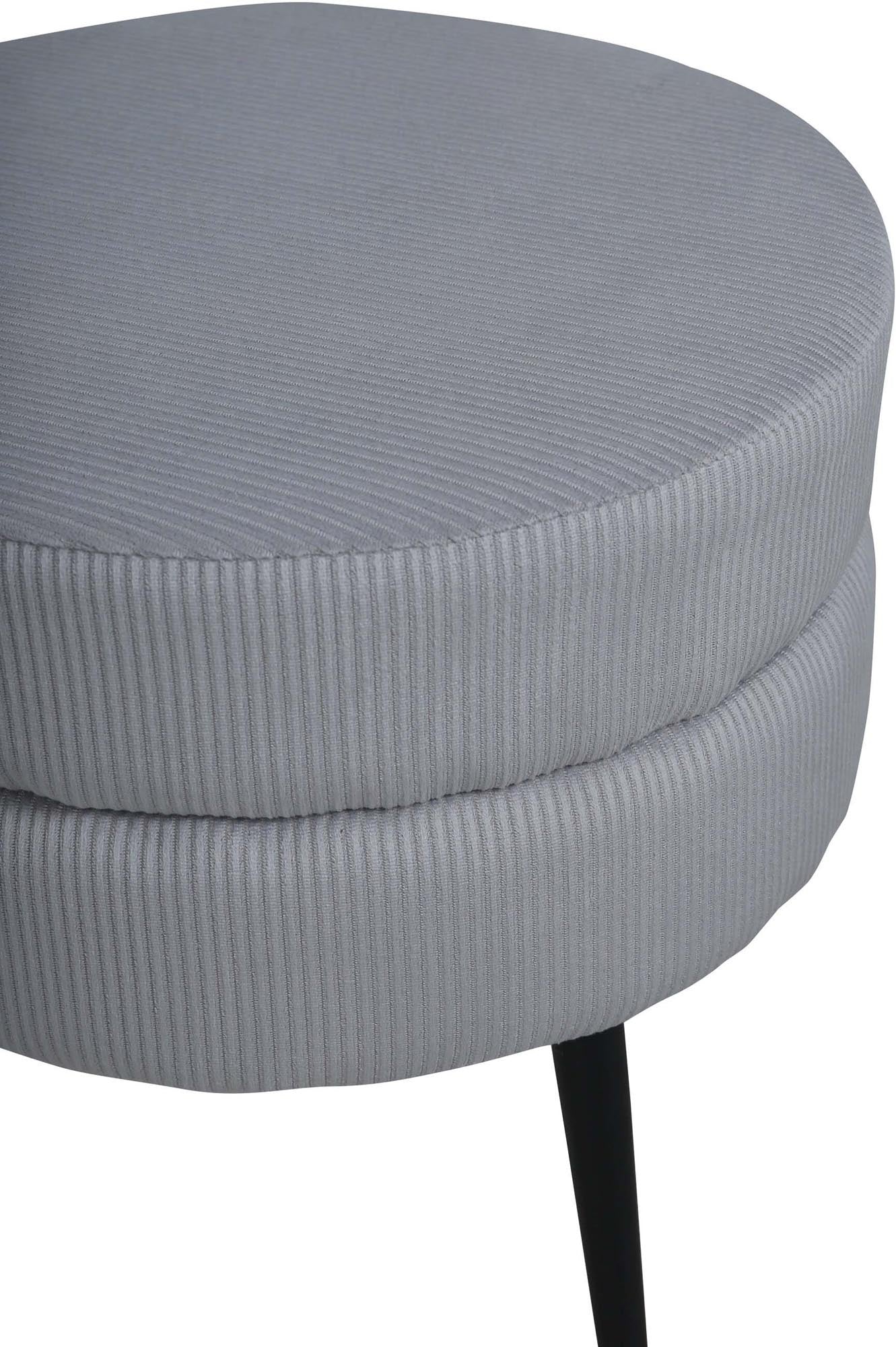 Pot Ottoman / Pouf in Grau präsentiert im Onlineshop von KAQTU Design AG. Pouf ist von Venture Home
