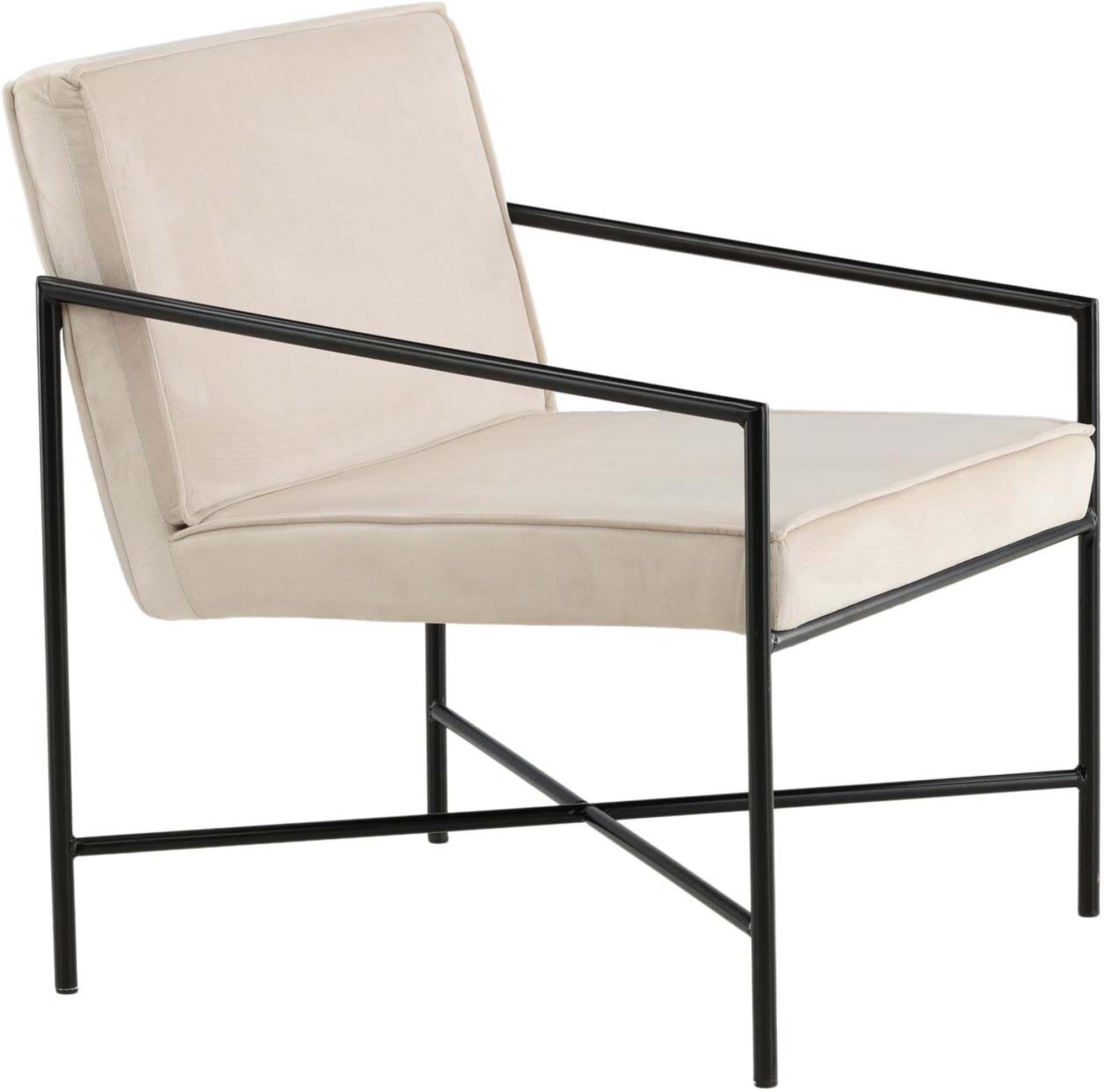 Rakel Sessel von Venture Home: Skandinavisches Design trifft auf kuscheligen Teddy-Stoff für stilvolle Entspannung in Ihrem Zuhause.