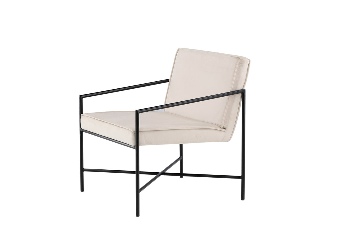 Rakel Sessel in Beige präsentiert im Onlineshop von KAQTU Design AG. Sessel mit Armlehnen ist von Venture Home