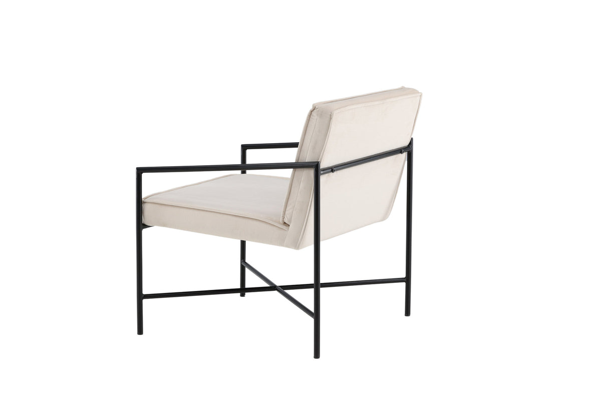 Rakel Sessel in Beige präsentiert im Onlineshop von KAQTU Design AG. Sessel mit Armlehnen ist von Venture Home