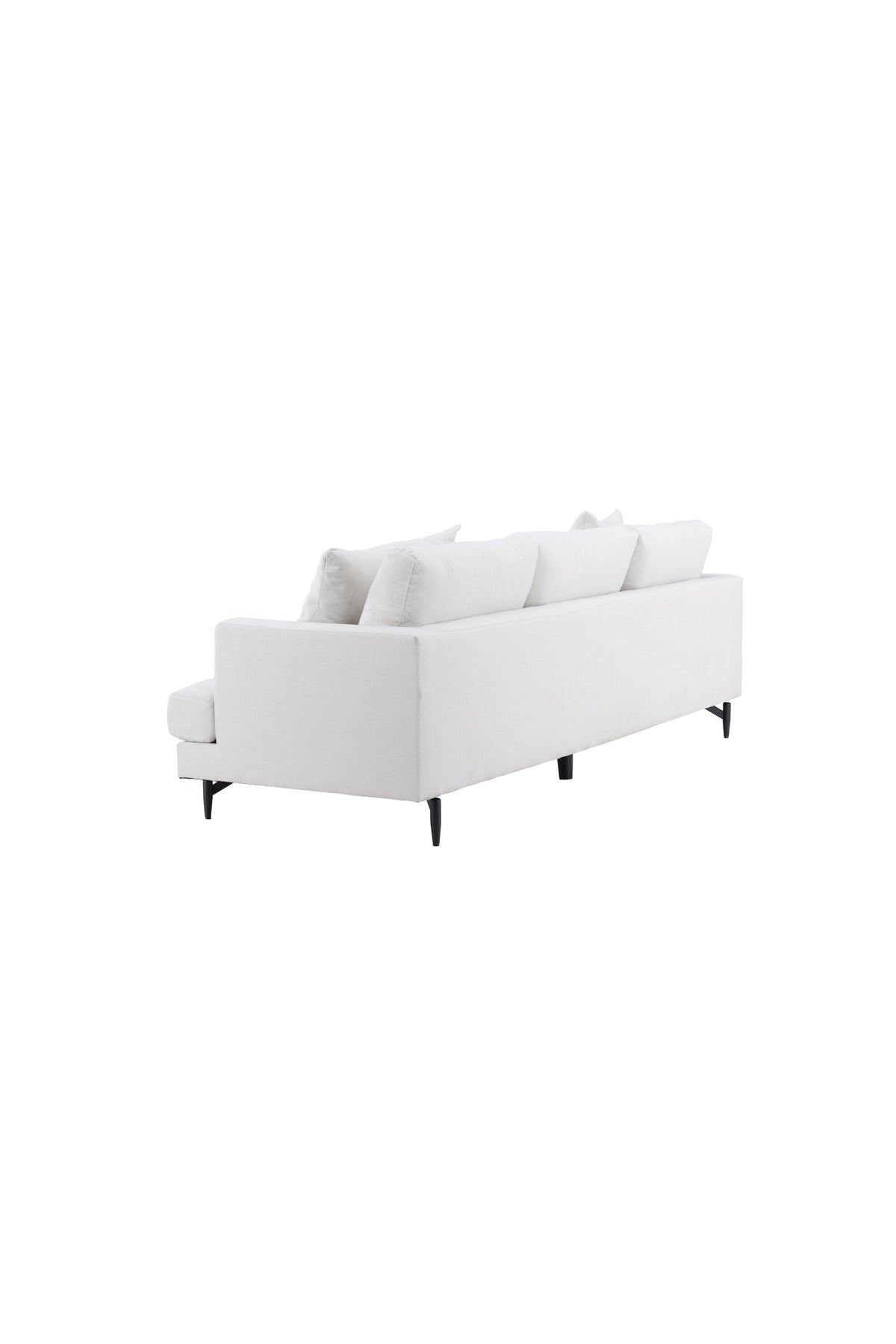 Sofia 3-Seat Sofa in Beige/Schwarz präsentiert im Onlineshop von KAQTU Design AG. 3er Sofa ist von Venture Home