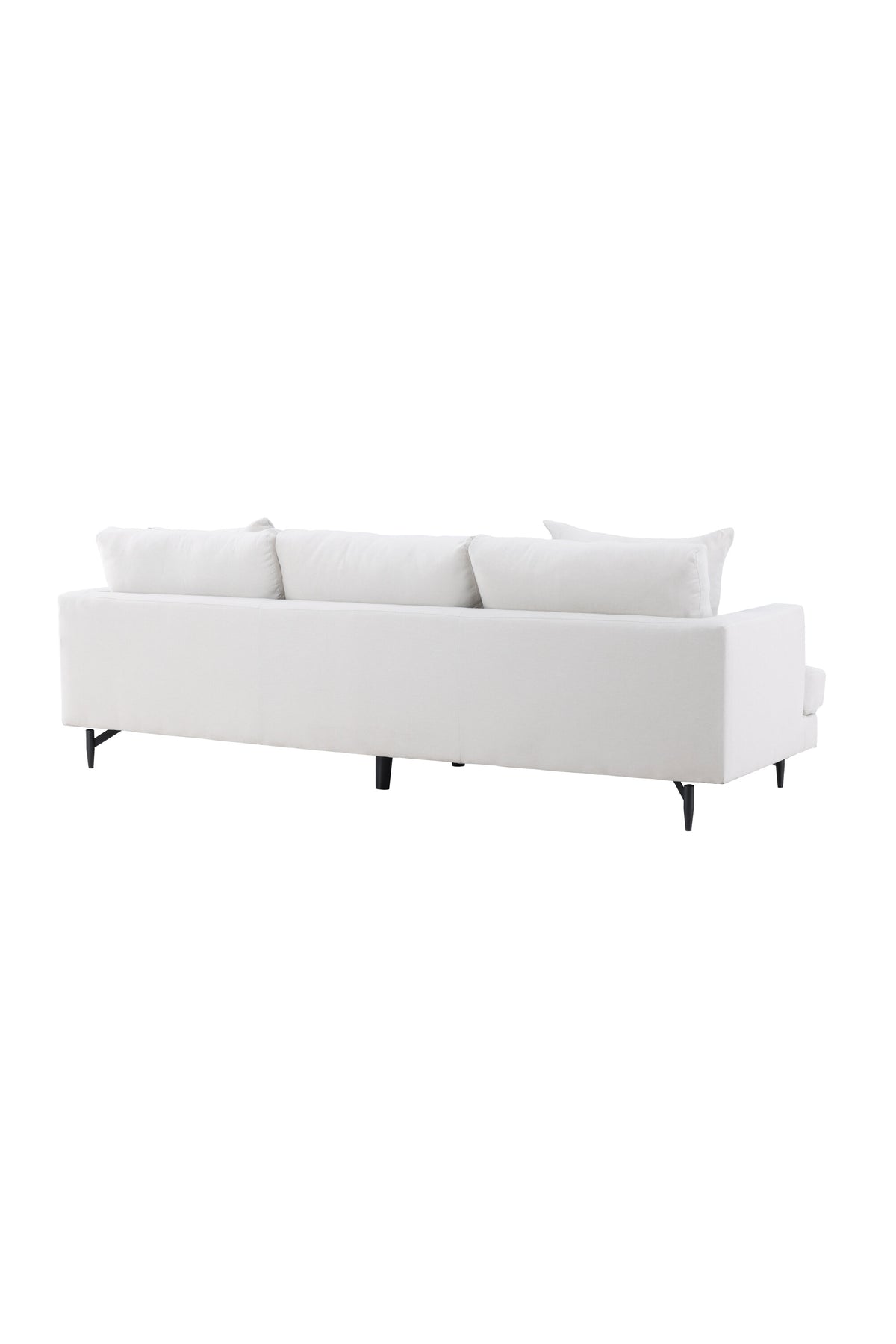 Sofia 3-Seat Sofa in Beige/Schwarz präsentiert im Onlineshop von KAQTU Design AG. 3er Sofa ist von Venture Home