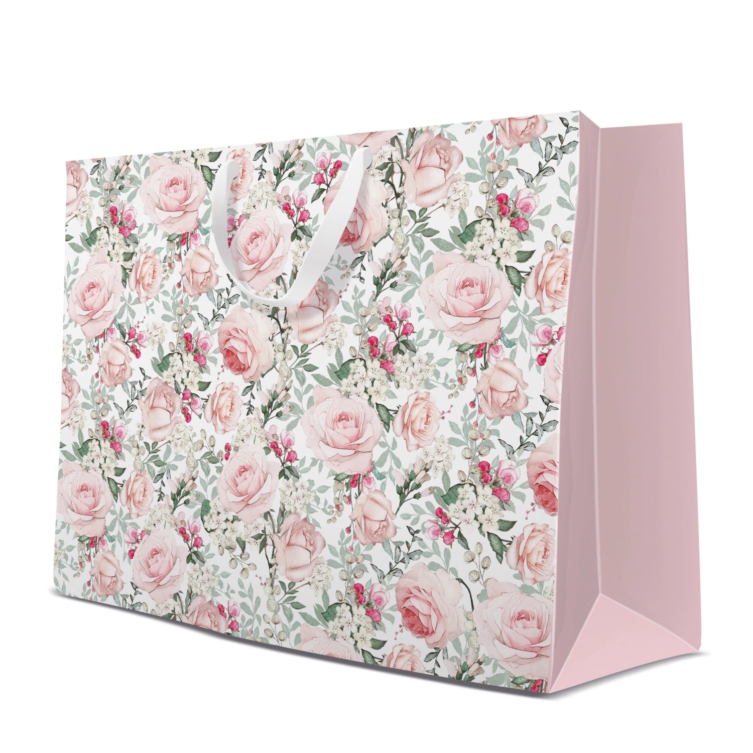 Geschenktüte Gorgeous Rosen 54x44x16 cm in Mehrfarbig präsentiert im Onlineshop von KAQTU Design AG. Geschenkzubehör ist von PAW