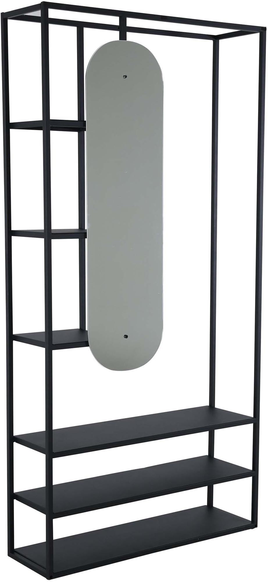 Stilvolle Classe Garderobe von Venture Home mit Spiegel und Ablage.