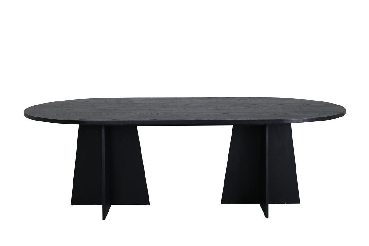 Bootcut Esstisch oval in Schwarz präsentiert im Onlineshop von KAQTU Design AG. Esstisch ist von Venture Home