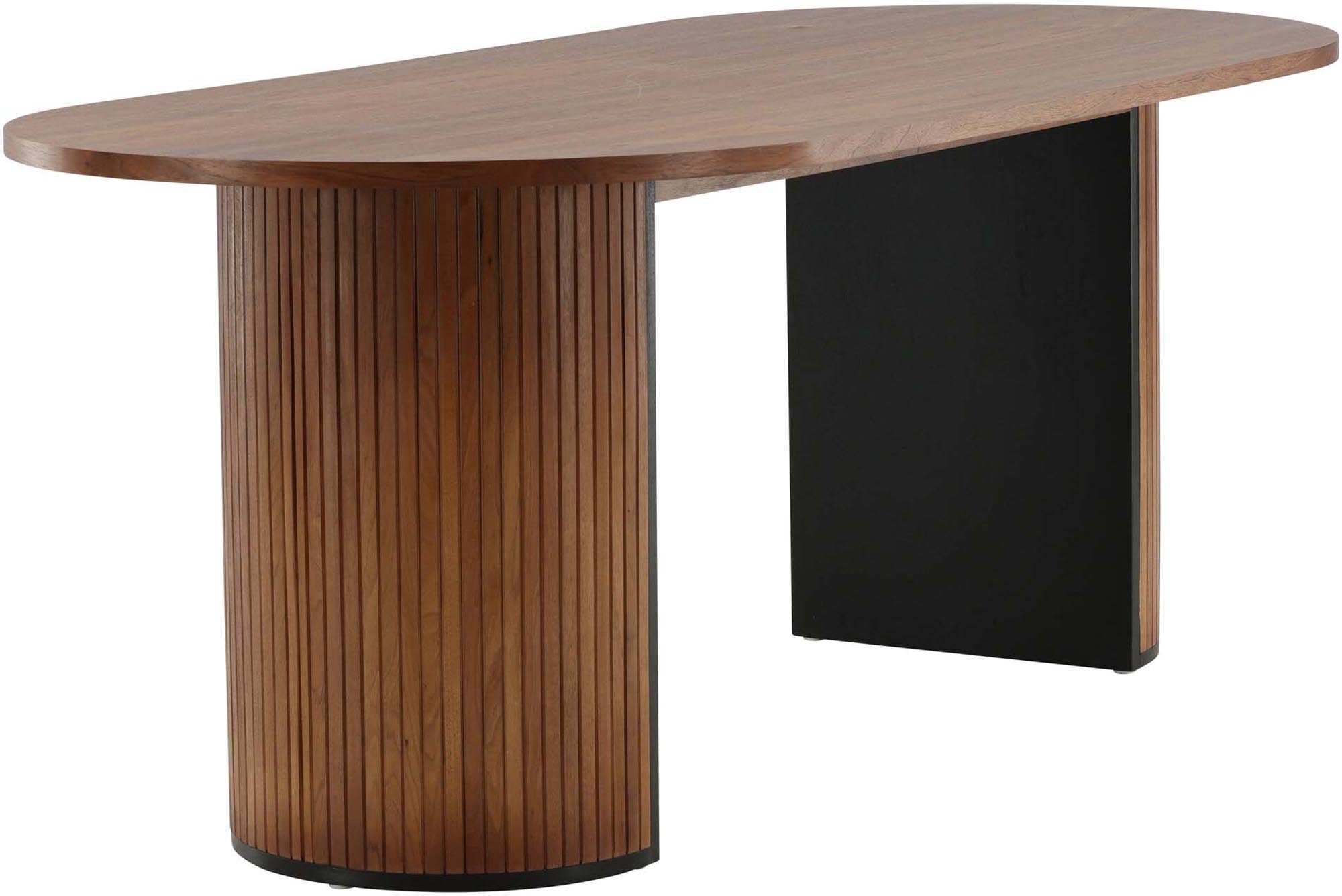 Eleganter Bianca Tisch von Venture Home in stilvollem Schwarz. Ideal für gesellige Abende und moderne Wohnkonzepte.