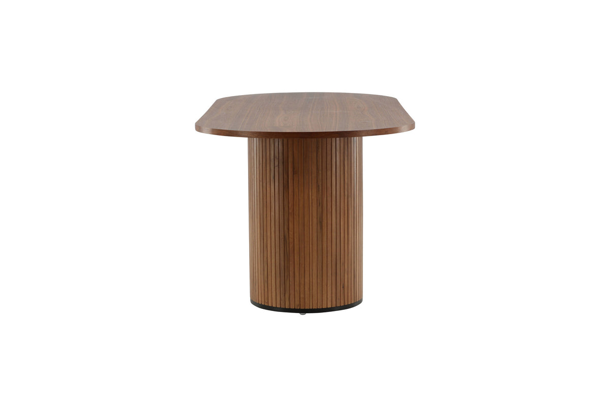 Bianca Tisch in Nussbaum präsentiert im Onlineshop von KAQTU Design AG. Esstisch ist von Venture Home