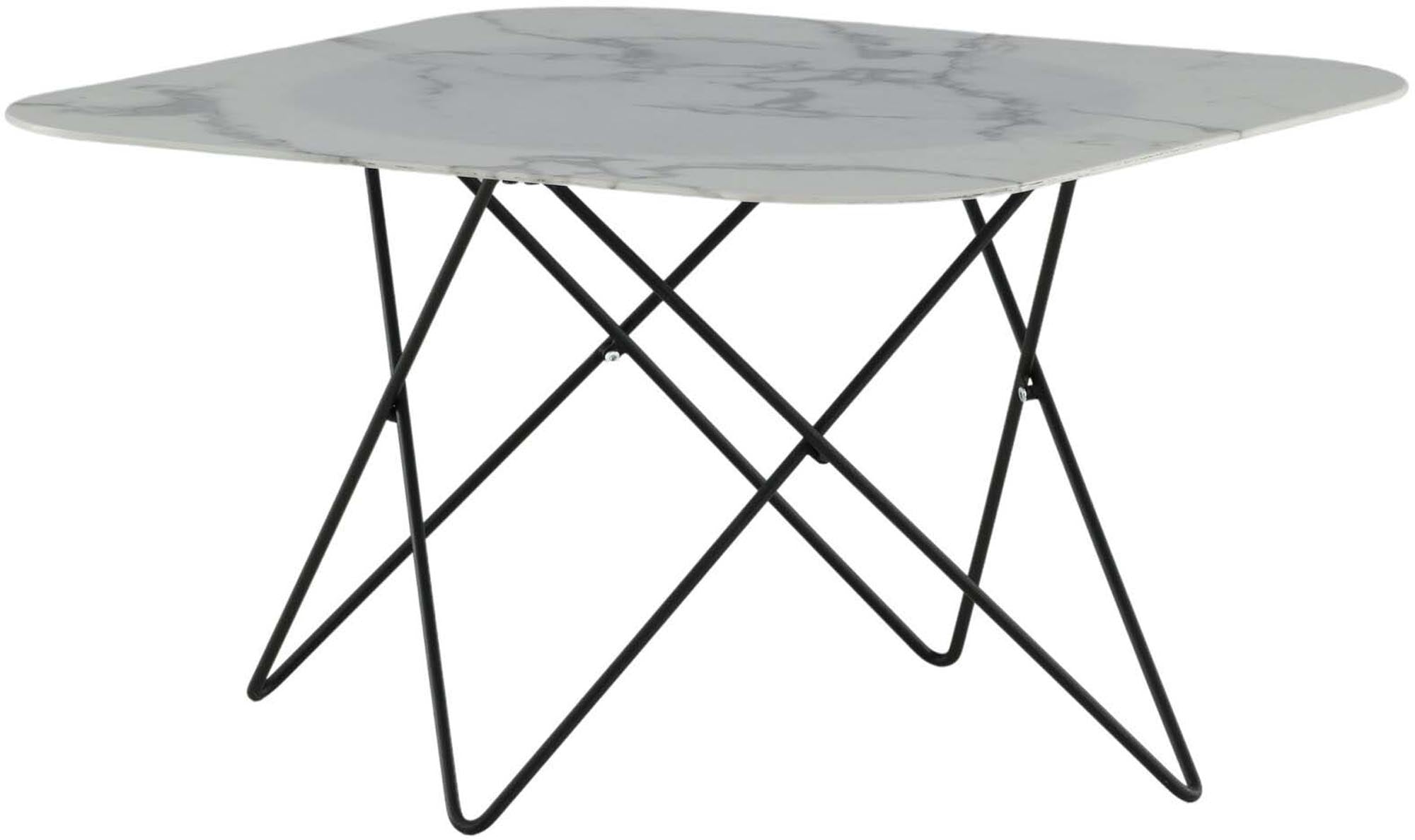 Eleganter Tristar Beistelltisch von Venture Home: Minimalistisches Design, robuste Materialien und vielseitige Einsatzmöglichkeiten für Ihr Zuhause.