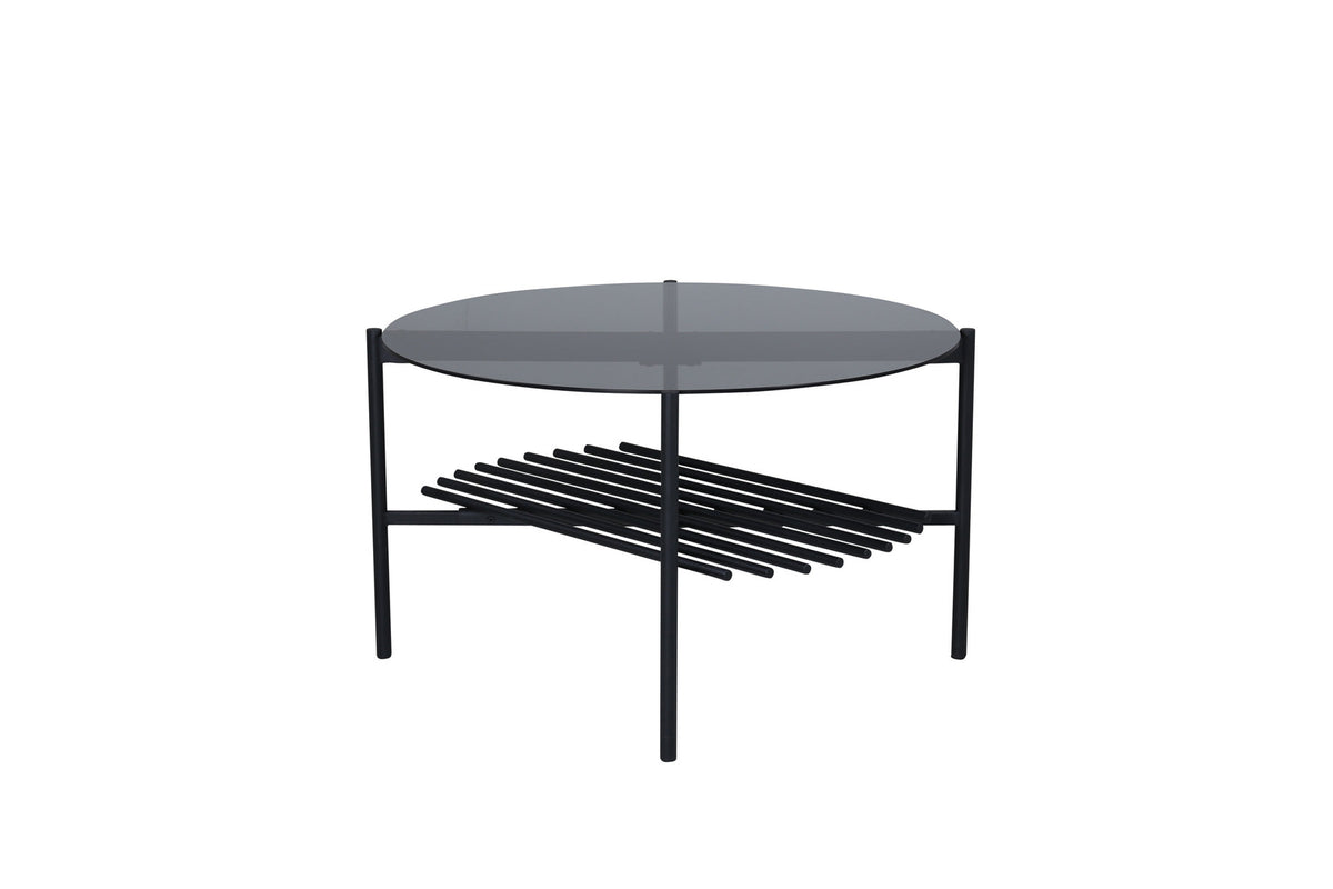 Von Staf Coffee Tisch rund in Schwarz präsentiert im Onlineshop von KAQTU Design AG. Beistelltisch ist von Venture Home