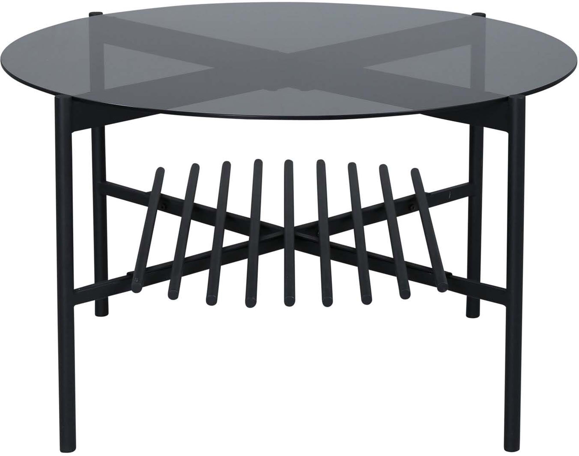 Von Staf Coffee Tisch rund in Schwarz präsentiert im Onlineshop von KAQTU Design AG. Beistelltisch ist von Venture Home